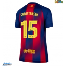Barcelona Andreas Christensen #15 Hjemmedrakt Dame 2025-26 Kortermet